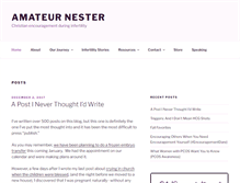 Tablet Screenshot of amateurnester.com